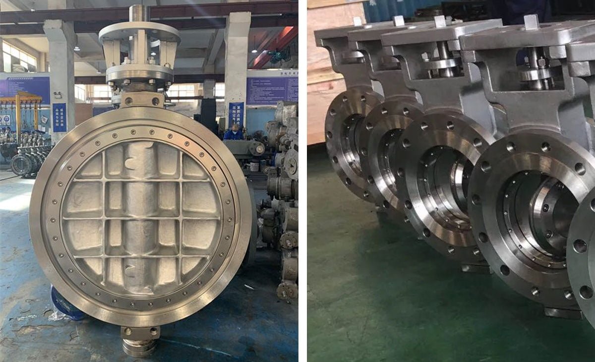 Stainless steel butterfly valves