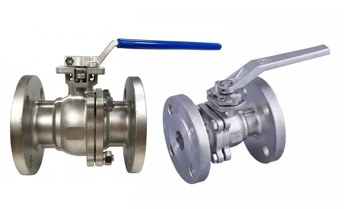 use of flanged ball valves