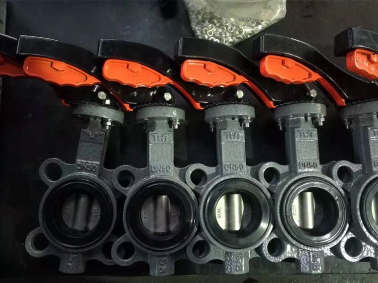 wafer style butterfly valves